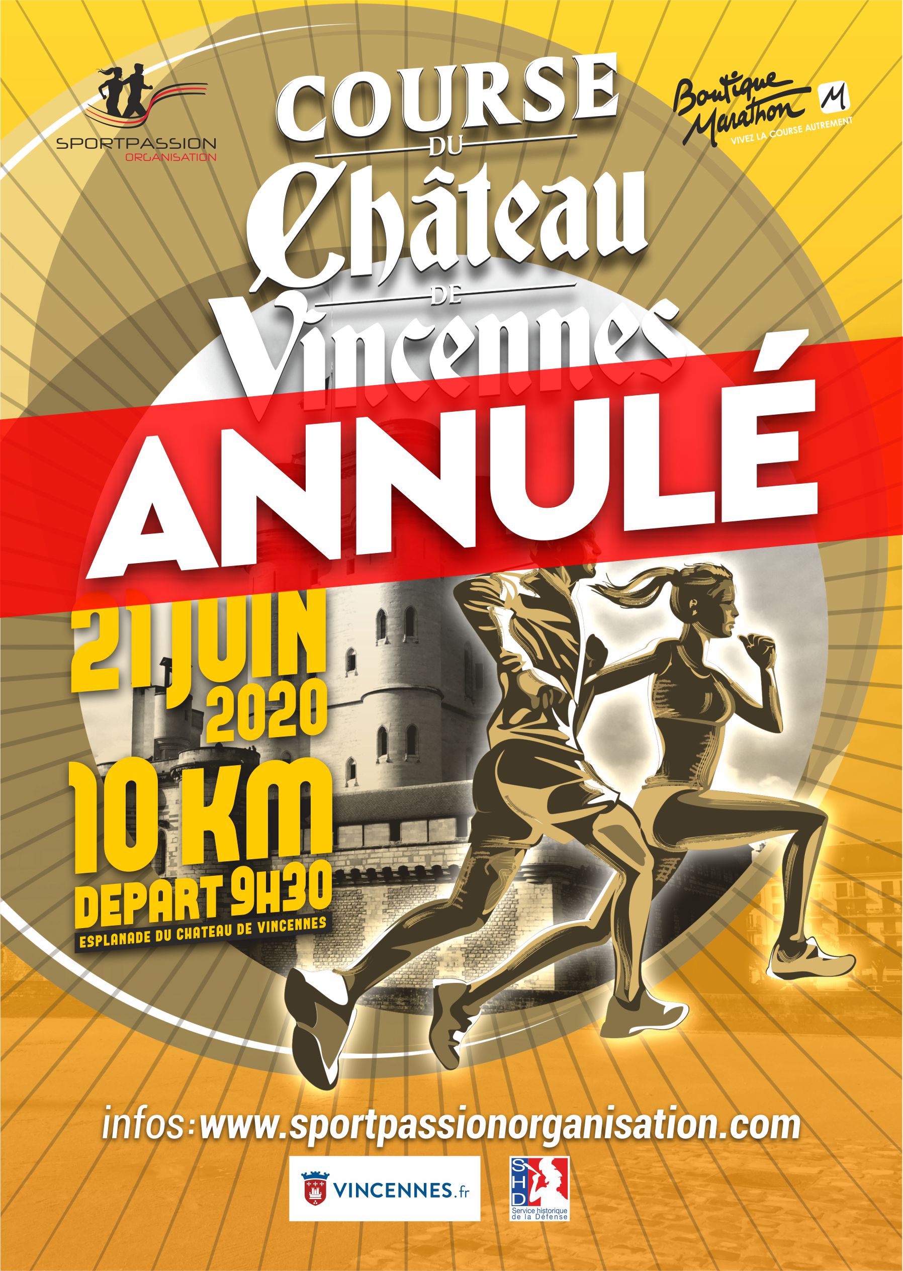 course du chateau 2020 A4 ANNULE